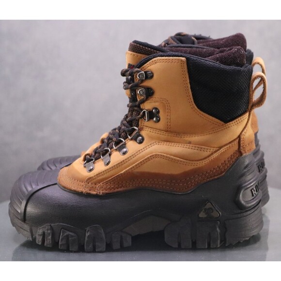 Rocky 600g Thinsulate Men\'s Ultra Waterproof Duck Snow Boots Size 9 Leather 7915
